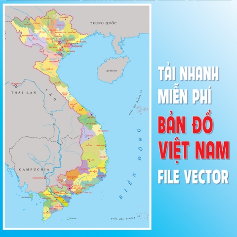 Bản Đồ Việt Nam File Vector