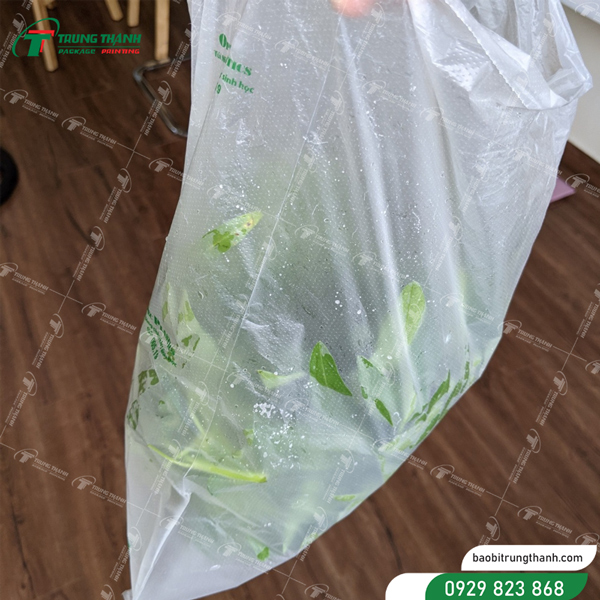 Túi đựng rau sạch siêu thị