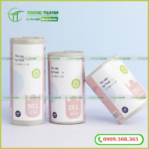 Chuyên nhận sản xuất túi rác tự hủy chất lượng