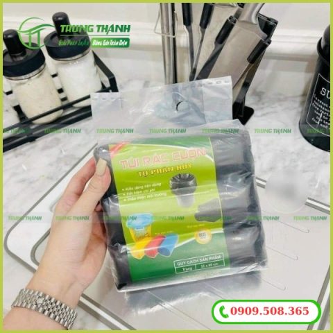 Túi rác cuộn tự phân hủy