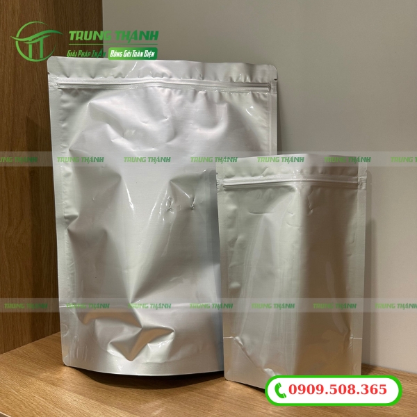 Túi zipper nhôm đáy đứng