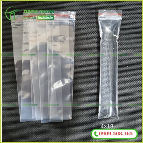 Mẫu túi zip nhỏ dài