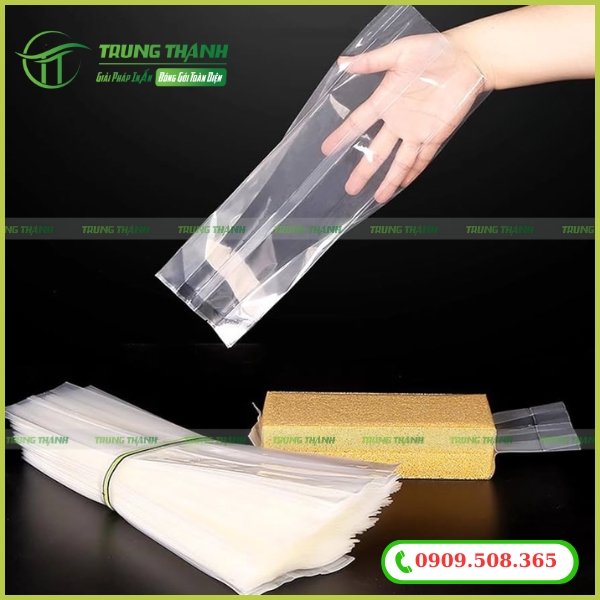 Túi nhựa xếp hông siêu bền