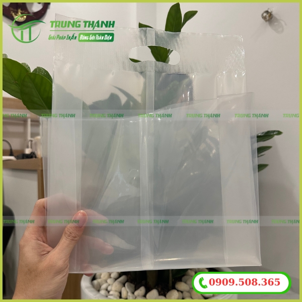 Túi nilon xết hông trong suốt