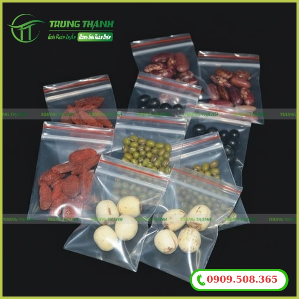 Túi zip nhỏ đựng thực phẩm