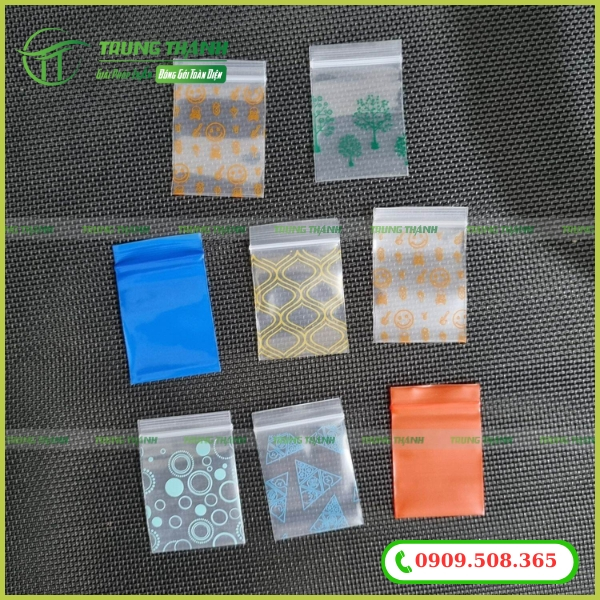 Túi zip nhỏ in họa tiết siêu đẹp
