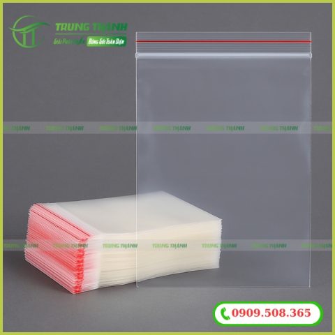 Túi zip nhỏ trong suốt