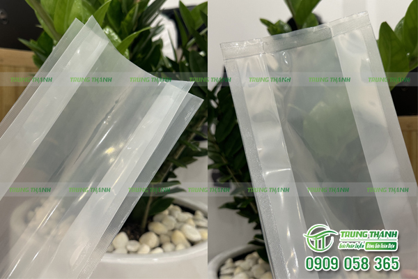 Túi gấp hông trong suốt, đóng gói sản phẩm hiệu quả