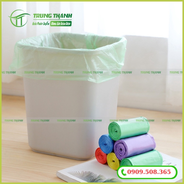 Bì đựng rác trắng giá rẻ