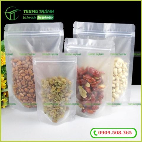 Túi zip đựng thực phẩm hạt