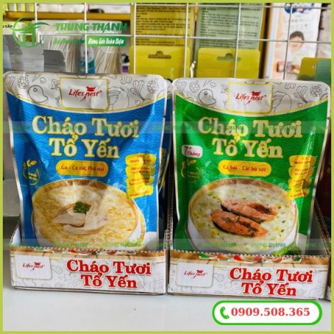 Bao bì cháo tươi Tổ Yến