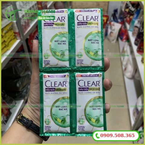 Bao bì đựng dầu gội Cleanr