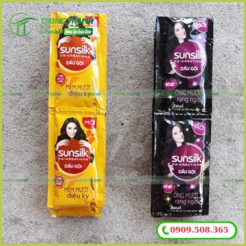 Bao bì đựng dầu gội Sunsilk