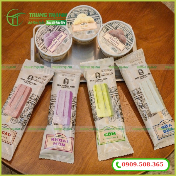 Bao bì kem que Tràng Tiền