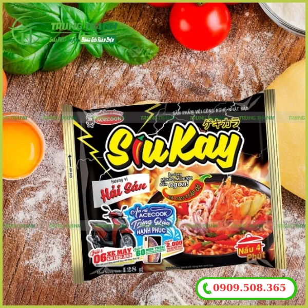 Bao bì màng ghép đựng mì ăn liền