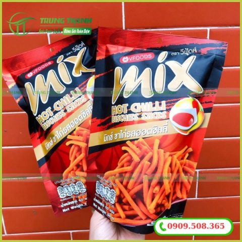 In bao bì snack sắc nét