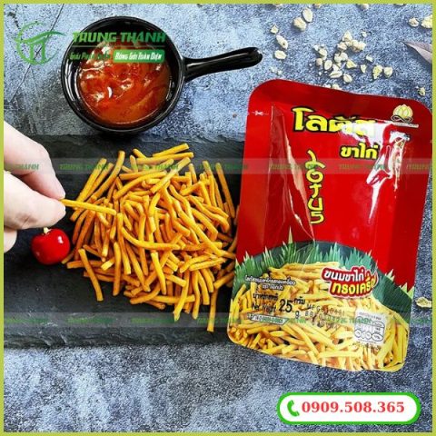 Nhận sản xuất bao bì snack giá sỉ
