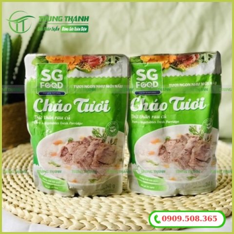 Túi đựng cháo tươi chất lượng