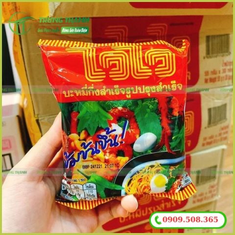 Túi hàn lưng đựng mì ăn liền