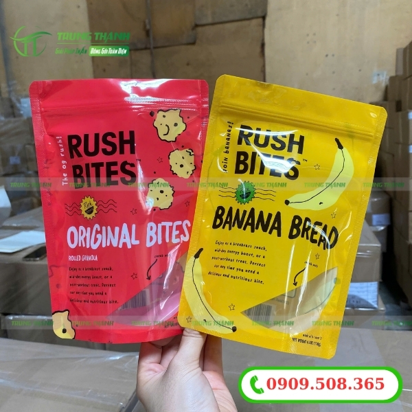 Túi đáy đứng đựng bánh kẹo