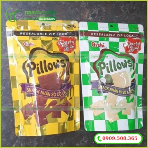 Túi zipper đựng bánh snack