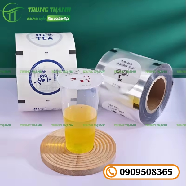 Cuộn màng ép ly trà chanh