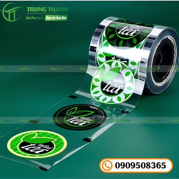 Màng ép miệng ly trà sữa in sẵn