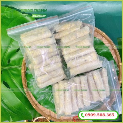 Túi zip chỉ đỏ đựng thực phẩm đông lạnh