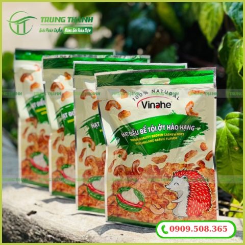 Bao bì màng ghép đựng hạt điều