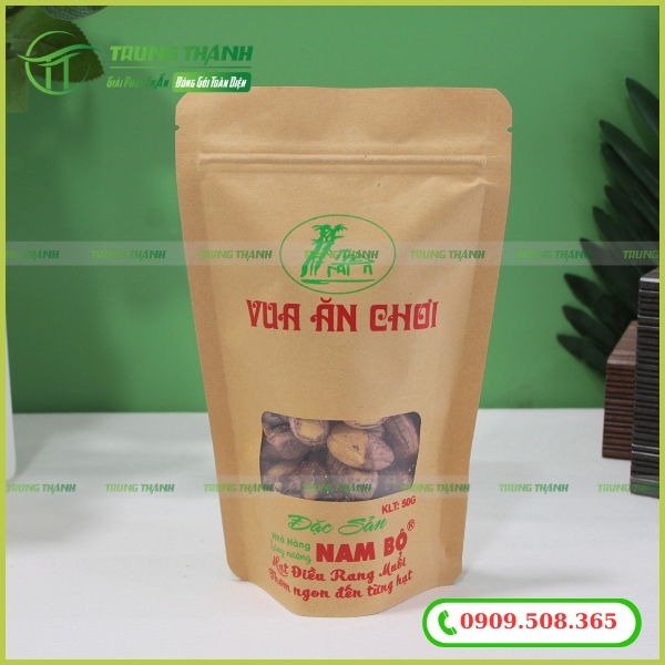 In bao bì hạt điều sắc nét