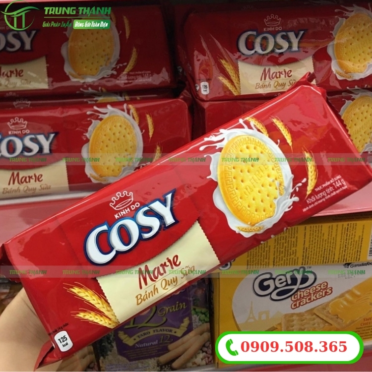Mẫu bao bì bánh quy Cosy