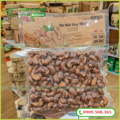 Túi hút chân không đựng hạt điều