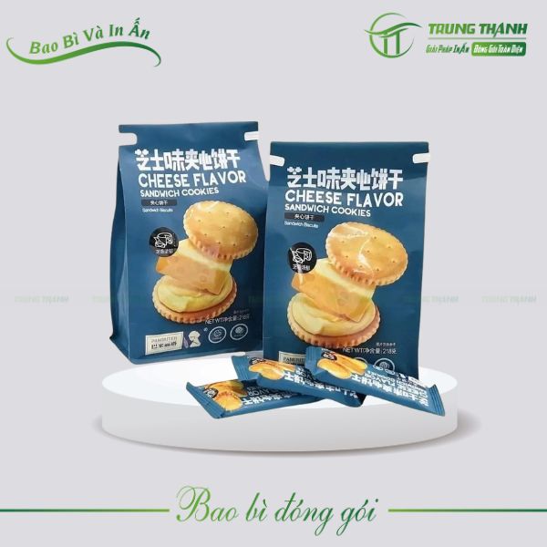 Mẫu bao bì bánh quy chất lượng