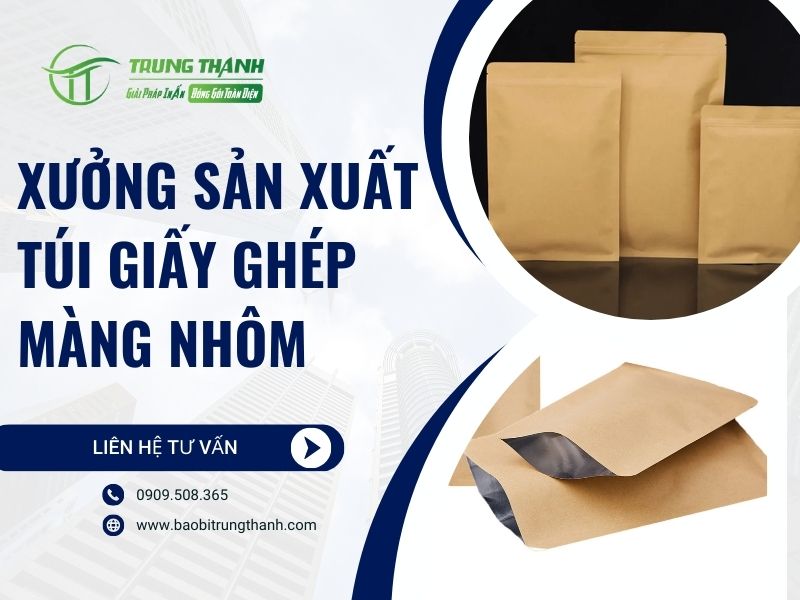 Cơ sở sản xuất túi giấy ghép màng nhôm