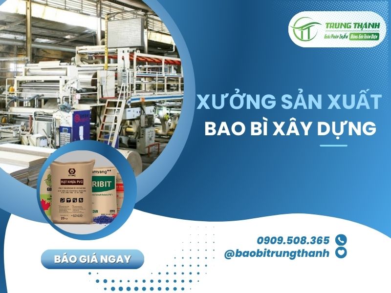 cơ sở sản xuất bao bì vật liệu xây dựng 