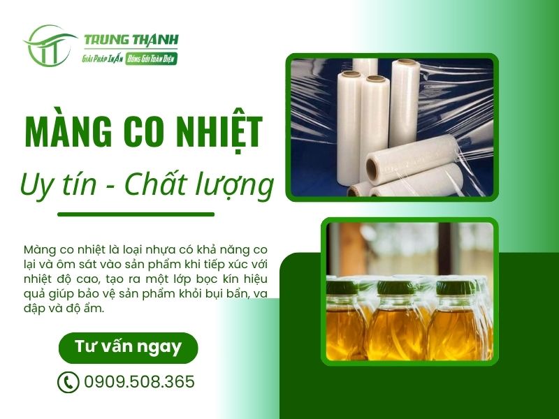 Xưởng sản xuất màng co nhiệt chất lượng