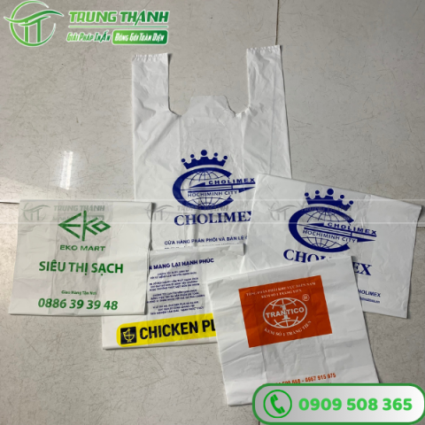 Chuyên cung cấp túi nilon siêu thị giá rẻ