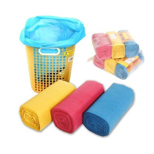Cuộn túi đựng rác 3 màu