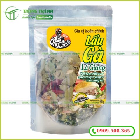 Túi zip bạc đựng gia vị lẩu