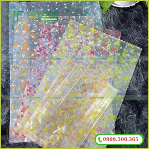 Bao bì nhựa PP có tay cầm hột xoài