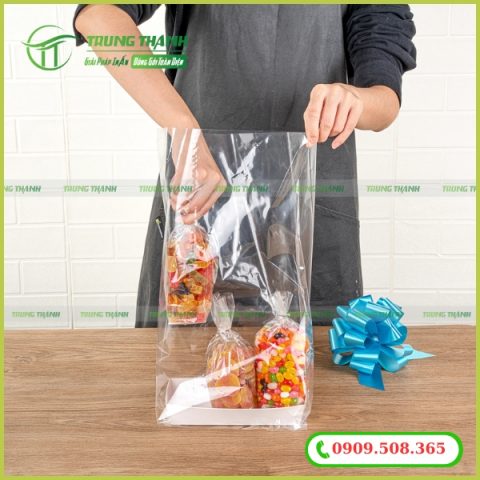 Bao bì nhựa PP xếp hông