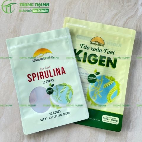 Bao zipper đựng tảo