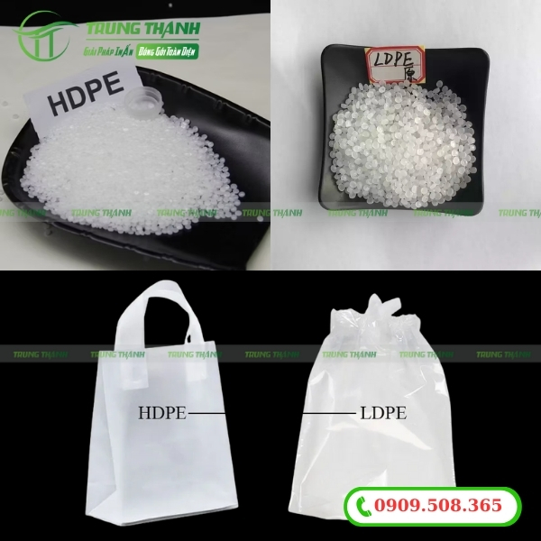 Chất liệu của của bao PE