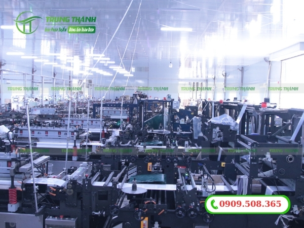Cở sở sản xuất túi nilon PE tại Trung Thành
