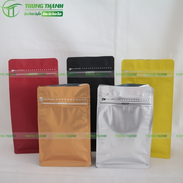 Mẫu túi zipper màu