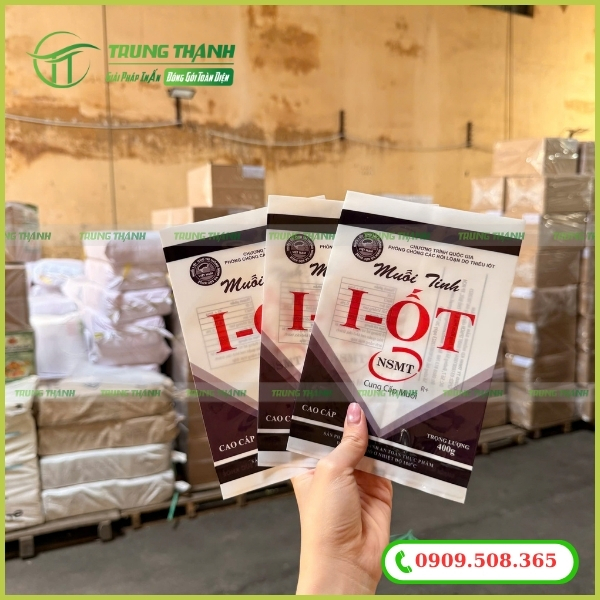 Nhận sản xuất bao bì đựng muối giá rẻ