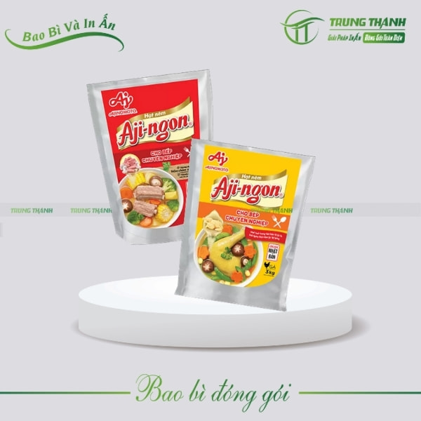 Sản xuất bao bì đựng hạt nêm