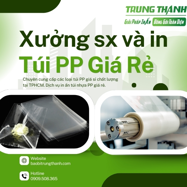 Sản xuất túi nhựa PP giá sỉ
