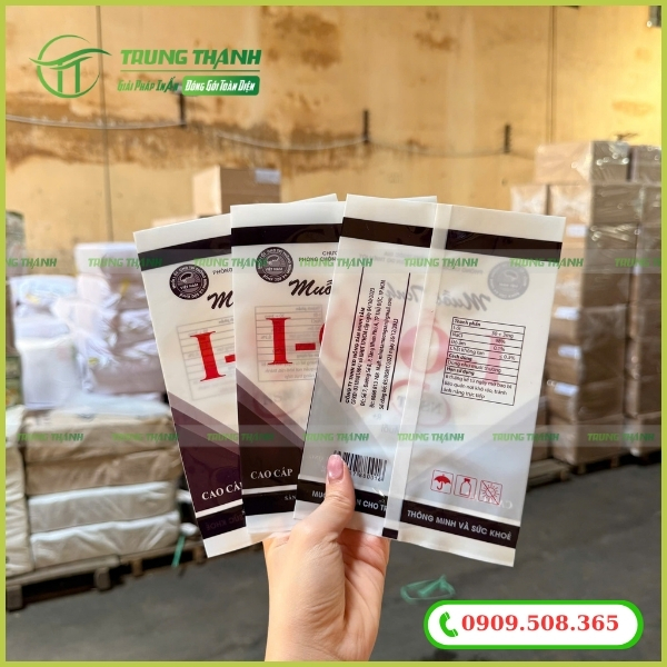 Túi hàn đựng muối Iot