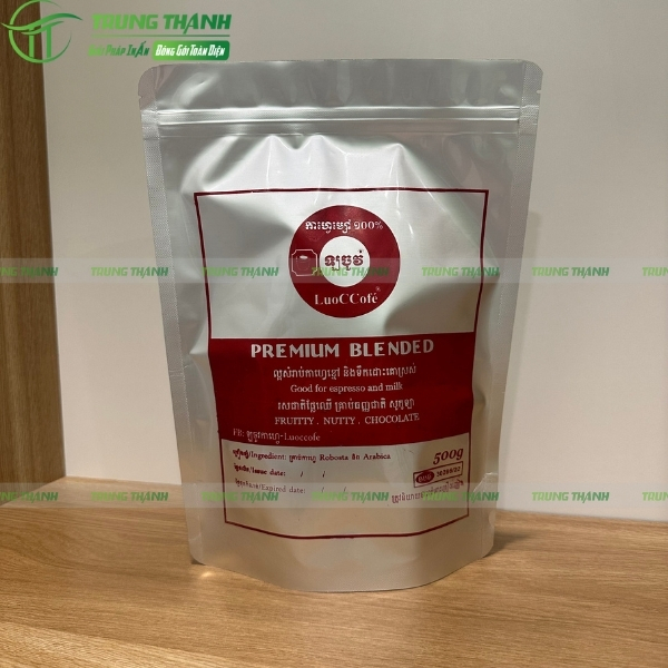 Túi zipper 2 mặt bạc